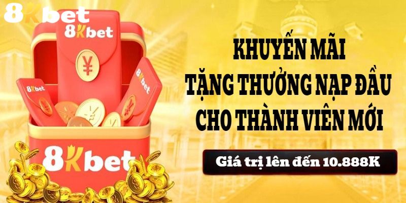 Khuyến mãi siêu thưởng nạp đầu dành cho người đăng ký mới